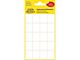 Avery etiket Zweckform 22x18mm wit blister a 120 etiketjes