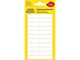 Avery etiket Zweckform 32x10mm wit blister a 132 etiketjes