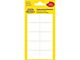 Avery etiket Zweckform 38x29mm wit blister a 40 etiketjes