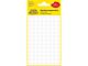 Avery etiket Zweckform 8mm rond 4 vel a 104 etiketjes wit
