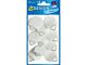 schilderijhanger Z-design Home 30mm wit pakje a 8 stuks