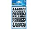 Avery letteretiket Z-design Home pakje a 2 vel watervast zwart Letters 9,5mm zwart