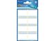 Avery diepvriesetiket Z-design Home 36x28mm 40 etiketten wit/blauw
