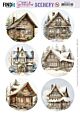 Push-Out Scenery - Berries Beauties - Winter Charm Round