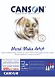 Canson Mixed Media Artist blok 15 vel A4 600gr