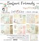 Craft O Clock SAFARI FRIENDS a set of papers 30,5x30,5cm 