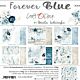 Craft O' Clock FOREVER BLUE - a set of papers 20,3x20,3cm