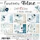 Craft O' Clock FOREVER BLUE - a set of papers 15,25x15,25cm