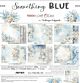 Craft O' Clock Something Blue 12x12 Inch Paper Set