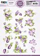 3D Cutting Sheet - Precious Marieke - Purple Blossom - Violet