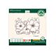 Petunia Background Acrylic Photopolymer Stamp Set 2pc