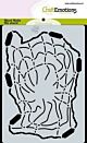 CraftEmotions Mask stencil Ocean kapot visnet A6 Carla Creaties       