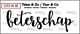 Crealies Clearstamp Tekst&Zo Beterschap  (NL)  84 x 27 mm               