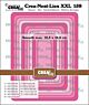 Crealies Crea-Nest-Lies XXL Rechthoek glad CLNestXXL159 max. 12,5 x 16,5 cm