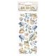 Stamperia Timeless Rub-On 4x8,5 Inch Flowers (DFLRB160)