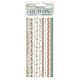 Stamperia Venice City of Art Rub-On 4x8,5 Inch Stripes (DFLRB171)
