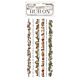 Stamperia The Owl's House Rub-on4x8,5 Inch Stripes  (DFLRB181)