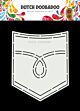 Dutch Doobadoo Card Art A5 Jeans (broek) zak 