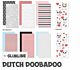 Dutch Doobadoo CraftyKit Slimline Sweet Polar bear 21x10,5cm