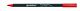 edding-4200 porselein brushpen rood  1ST 1-4 mm