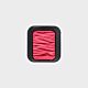 FINETEC® Premium parelmoer aquarelverf napje | Vurig Rood