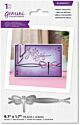 Gemini - Elements - Decorative Swash Border Snijmal - Dreamy Dragonfly
