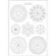 Stamperia Soft Mould A4 Passion Round Lace 
