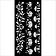 Stamperia Whispering Woods Thick Stencil 12x25cm 3 Stripes  (KSTDL130)