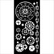 Stamperia Voyages Fantastiques Thick Stencil 12x25cm Mechanisms (KSTDL131)