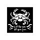 Stamperia Silent Sea Thick Stencil 12x12cm Crab (KSTDS37)