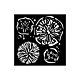 Stamperia Silent Sea Thick Stencil 12x12cm Sponges (KSTDS38)