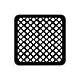 Stamperia Candy Christmas Thick Stencil 12X12cm Waffle attern (KSTDS50)