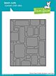 Lawn Fawn custom craft dies stitched speech bubble backdrop