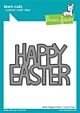 Lawn Fawn dies giant happy easter