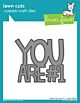 Lawn Fawn dies giant you are #1