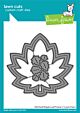 lawn fawn dies stitched maple leaf frame