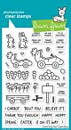 Lawn Fawn 4x6 clear stamp set carrot 'bout you