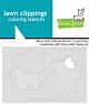 Lawn Fawn rhino-mite! coloring stencils