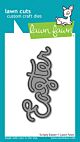 Lawn Fawn stand-alone die scripty easter