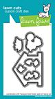 Lawn Fawn dies backyard bird feeder add-on lawn cuts