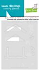 Lawn Fawn stencils backyard bird feeder add-on coloring stencils