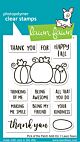 Lawn Fawn 3x4 clear stamp set pick of the patch add-on