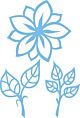 Creatables Flower and Leaves
