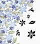 Card-io Freesia and Violet Majestix Clear Stamp Set