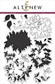 Altenew Clear Stamp set Majestic Bloom