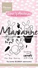 Marianne Design Clear Stamp Eline's cute animals - konijntjes 