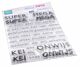 Marianne Design Clear Stamps SUPER-MEGA-KEI-ONWIJS (NL) 110x150mm 