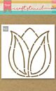 Marianne Design Craft Stencil Tulp 149x149mm 