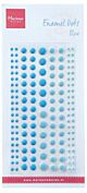 Marianne Design Decoration Enamal dots - Blue 95x210mm  