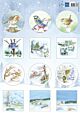 Marianne Design Decoupage Tiny's mini's Winter IT615 12 designs (6 round, 6 square)